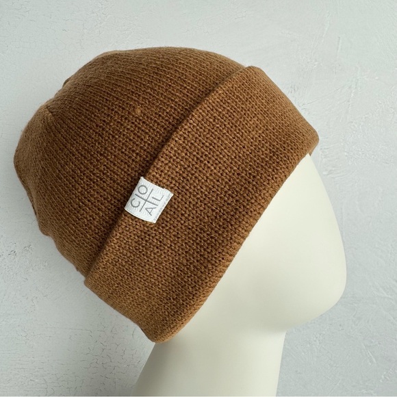 COAL The FLT Beanie Hat OS Camel Fine Knit Cuffable Lightweight Outdoor Casual - Picture 4 of 12